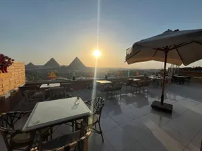 Pharaoh pyramid view Egypt romantic room - Image 5