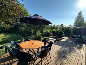 Sommerhaus mit Terrasse mit Blick auf die Natur - Image 3