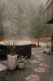 Boutique River Cabin · Infrared Sauna · Hot Tub - Image 2