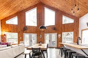 Splendid Cottage on the Mekinac & SPA & fireplace - Image 5