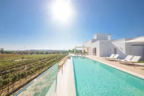 TD Tenuta Donna Madia Sea View Pool Over Vineyard - Image 2
