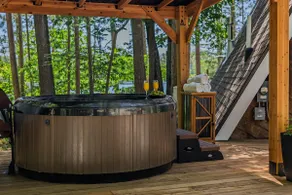 Lakefront A-Frame | Kayaks, Fire Pit & Hot Tub - Image 3