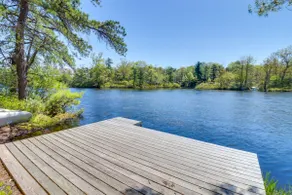Swim Dock & Game Room: Lakefront Poconos Cabin! - Image 3