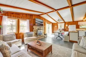 Swim Dock & Game Room: Lakefront Poconos Cabin! - Image 5