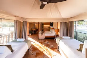 Two Bedroom Family Glamping Tent - Image 4