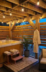 A-Frame experience with SPA, 5 min to beach access - Image 2