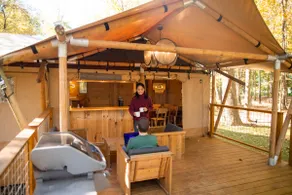 Glamping Tent at Coshocton KOA - Image 2