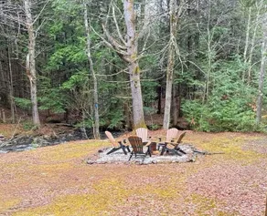 Secluded Riverfront Adirondack Cabin • Hot Tub - Image 5