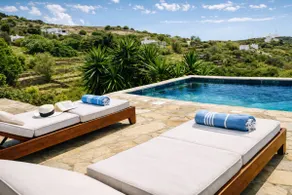 Stone Suites at Kotseli: Pool, Sunset & Sea View - Image 3