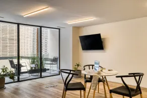 Smart Apt | Private Balcony+Rooftop+Gym+B/Lounge - Image 3