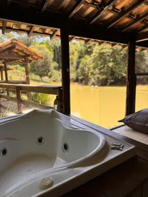 Lake Cabin | Private Hot Tub and King-Size Bed - Image 2