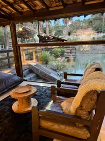 Lake Cabin | Private Hot Tub and King-Size Bed - Image 5