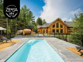 Luxury chalet with Private Pool, Hot Tub & Sauna - Image 1