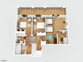 Large stone villa with pool - Image 5