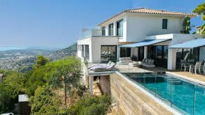 Villa de Prestige 5* vue Epoustouflante sur les Iles d'or-Clim-Piscine -8P-Calme - Image 3
