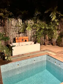Private Plunge Pool with Jacuzzi A/C Cabin - Image 4