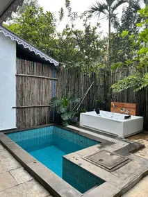 Private Plunge Pool with Jacuzzi A/C Cabin - Image 5