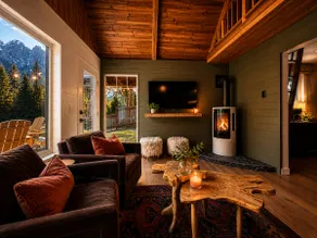 Riverfront Cabin: Iconic Mt. Index Views & Hot Tub - Image 3