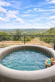Pool + Hot Tub | Secluded Hill Country Cabin - Image 2