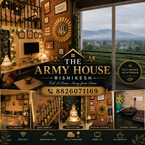 The Army house 1 - Premium studio with ganga views - Image 5