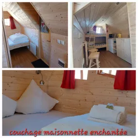 Wooden cabin with bath and enchanted house - Image 3