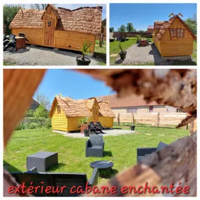 Wooden cabin with bath and enchanted house - Image 2