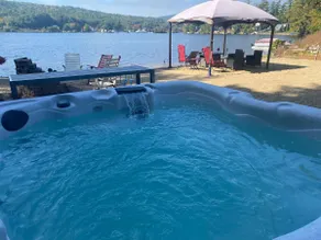 NH Lake House w/Private Beach, Hottub, & Lg Deck - Image 2