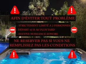 Unique! jacuzzi privé 35°C + cinéma Villa entière - Image 5