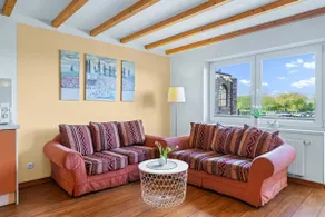 No. 7 / 3-room apartment in a barn, sleeps 4 / ocean view, fireplace, 1 dog - Vacation farm at the - Image 2