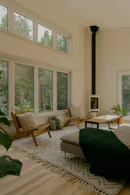 Modern Scandinavian Cabin in the Woods Lion's Head - Image 3