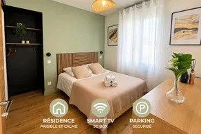 Elegant two-room apartment • Gare Paris • Parking • Fast Wi-Fi - Image 2