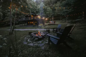 Private Catskills Cabin with Wood Fired Hot Tub - Image 3