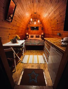 The Cabin at Axe View Hideout (hot tub stay) - Image 2