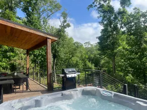 Modern Riverfront Cabin |Private Pickleball Court - Image 4