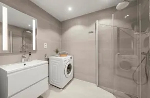 Studio apartment with sleeping alcove - centrally located in Ås! - Image 5