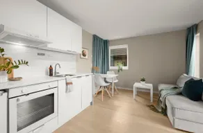 Studio apartment with sleeping alcove - centrally located in Ås! - Image 4