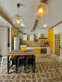 Very nice apartment created in a 70s style. - Image 2