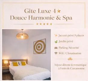 4* Cottage Douce Harmonie & Private Spa / A/C / Parking - Image 3