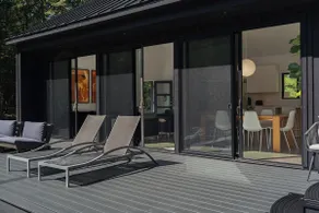Modern Woodland Getaway with Hot Tub and Fire Pit - Image 3