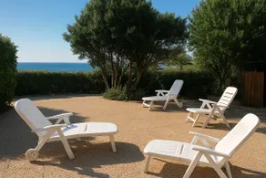 Sea view villa 5 guests parking space - Image 3