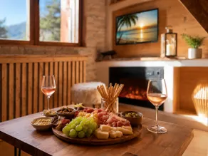 Cozy chalet ”Le Petit Ours Blanc” Gréolières 1400 - Image 5