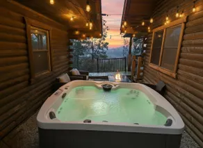 Sunrise Cabin w/ Hot Tub and Amazing Views - Image 4