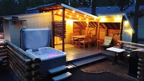 Guest suite | Hot tub & sauna Cabin in the Woods - Image 2