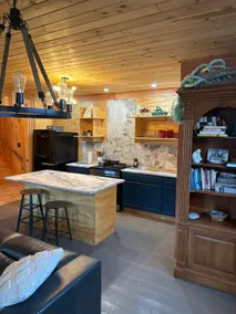 Hot Tub Art Sail Loft. Swans Island - Image 2