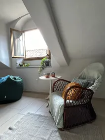 The attic | room with bathroom in the historic center - Image 2