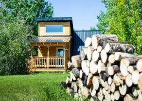 Secluded Tiny A-Frame Cabin with Fire Pit! - Image 2