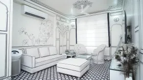 King suite 1BHK w balcony | 2D Lalluji Luxe - Image 5