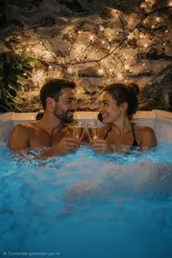 Romantic loft with hot tub – Larcade Industrial Loft - Image 5