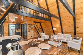 Cozy A-Frame Retreat w/ hot tub! - Image 4