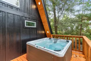 Cozy A-Frame Retreat w/ hot tub! - Image 5